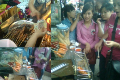 Đồ ăn nhanh ở chợ: Bẩn thỉu, mất vệ sinh và dễ mang bệnh